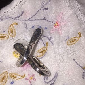 Brighton classic silver earrings